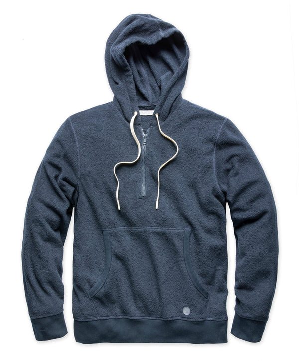Poleron Hightide Half Zip Hoodie Night Outerknown - El Ruco Surf Shop