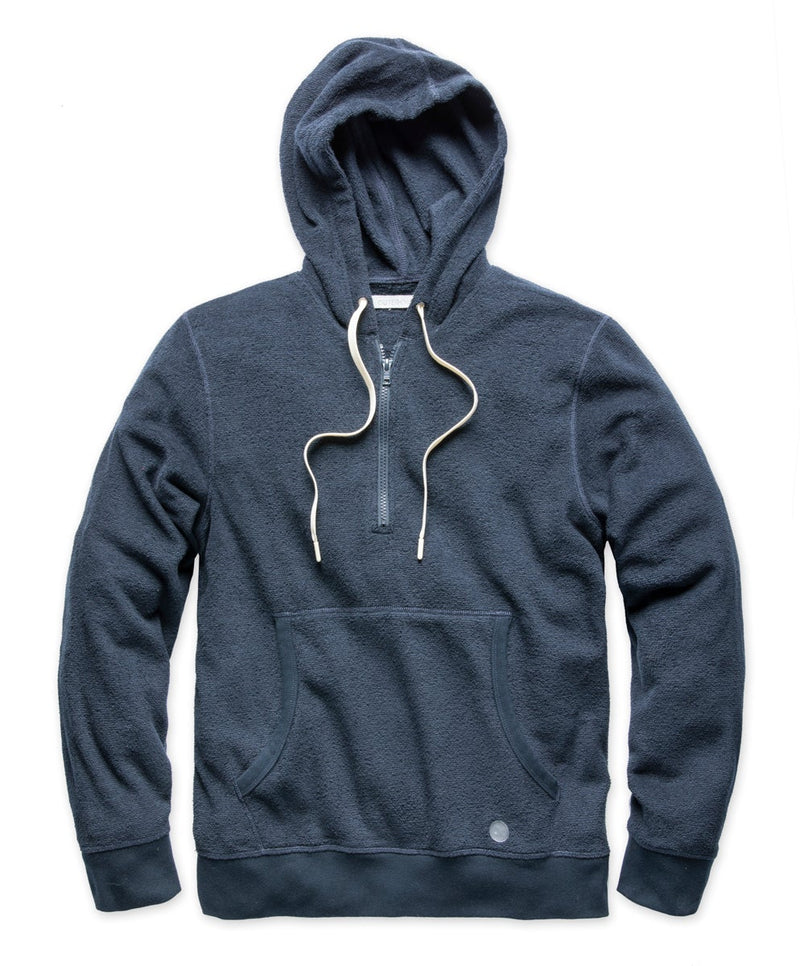 Poleron Hightide Half Zip Hoodie Night Outerknown - El Ruco Surf Shop