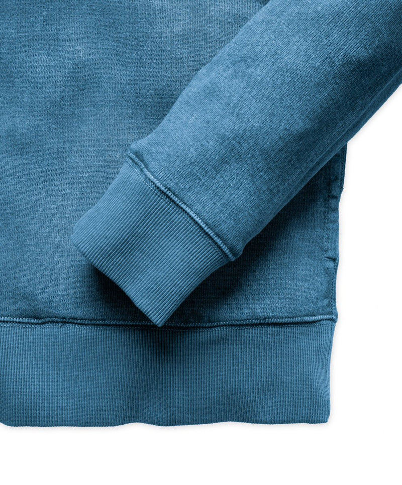 Poleron Sur Snap Hoodie Outerknown Azul - El Ruco Surf Shop