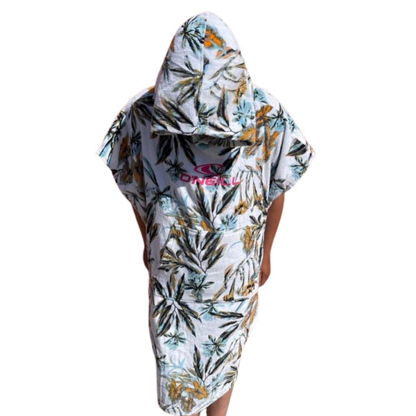 Poncho Toalla Adulto Oneill Floreado - El Ruco Surf Shop