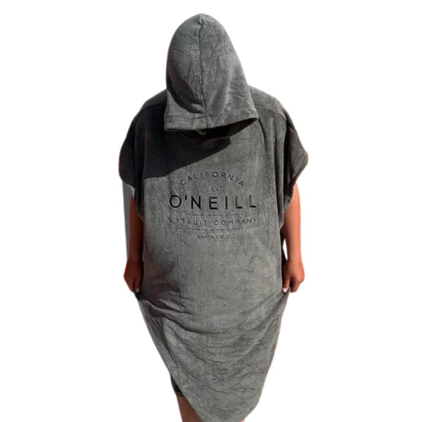 Poncho Toalla Micro Fibra Niño Oneill Gris - El Ruco Surf Shop