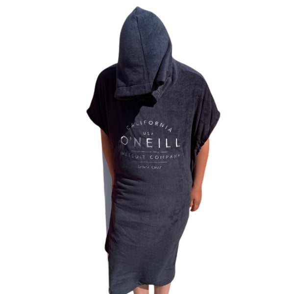 Poncho Toalla Micro Fibra Niño Oneill Negro - El Ruco Surf Shop