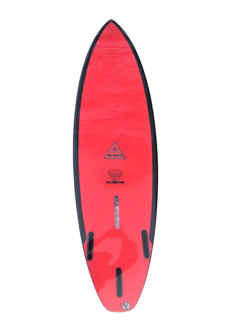 Tabla De Surf Destruction El Ruco Squash Tail Carbon Sling