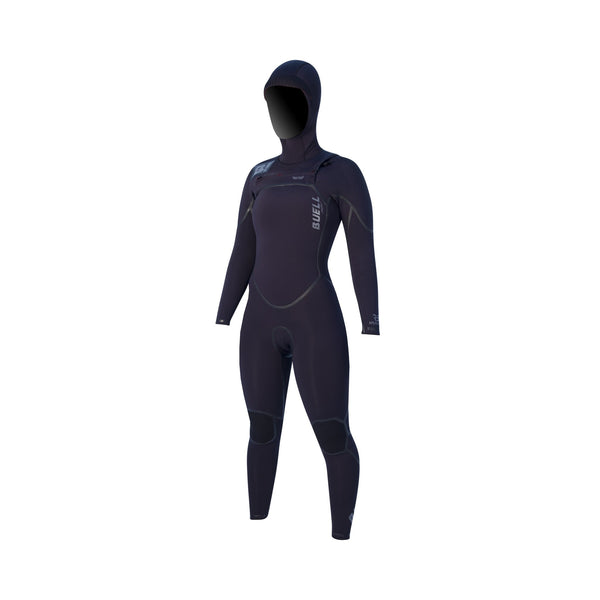 Traje De Surf Mujer Buell RB2 Hooded 4/3mm