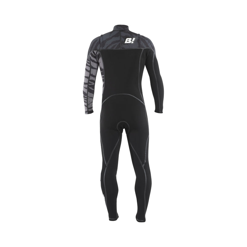 Traje De Surf Hombre Buell RB1 Job Tiger Gris 4/3mm