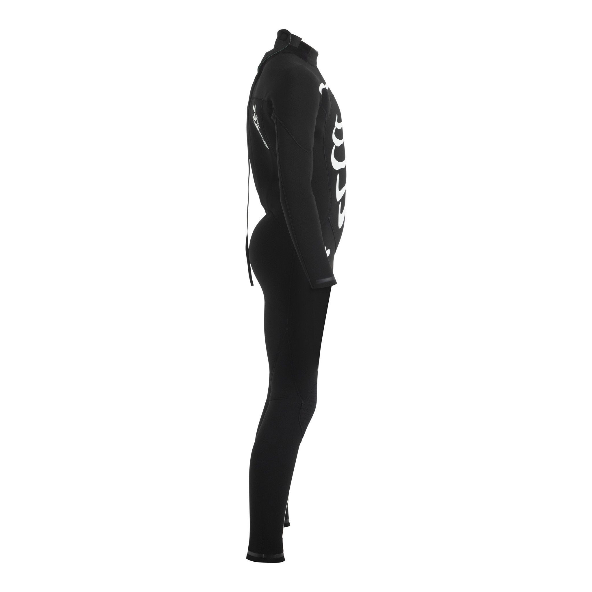 Traje de Surf Niño Buell RBZ BZ Black-White 4/3mm