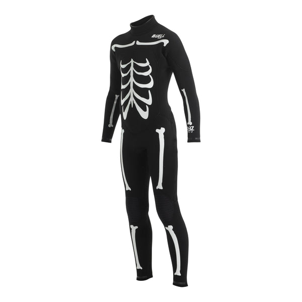 Traje de Surf Niño Buell RBZ BZ Black-White 4/3mm