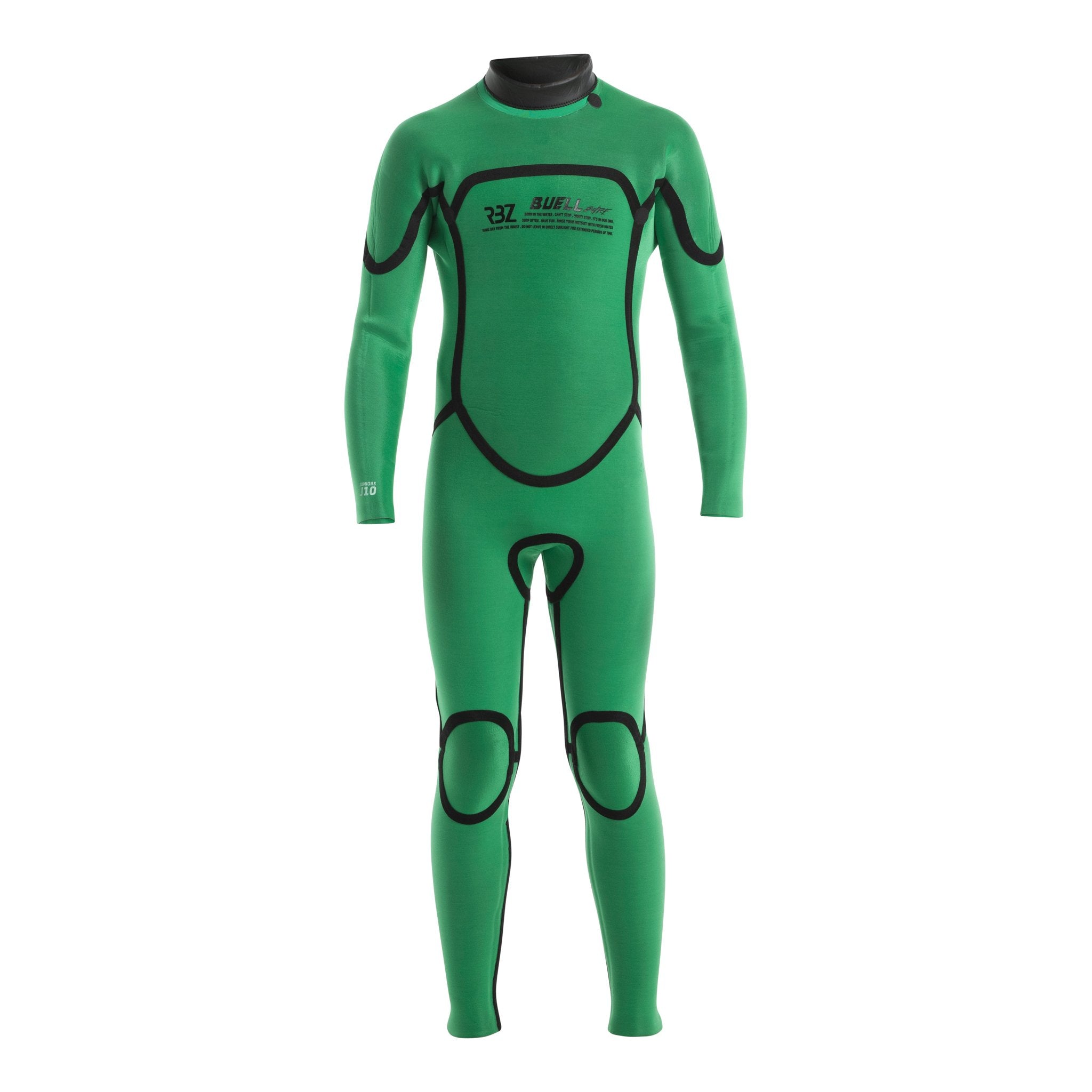 Traje de Surf Niño Buell RBZ BZ Black-White 4/3mm