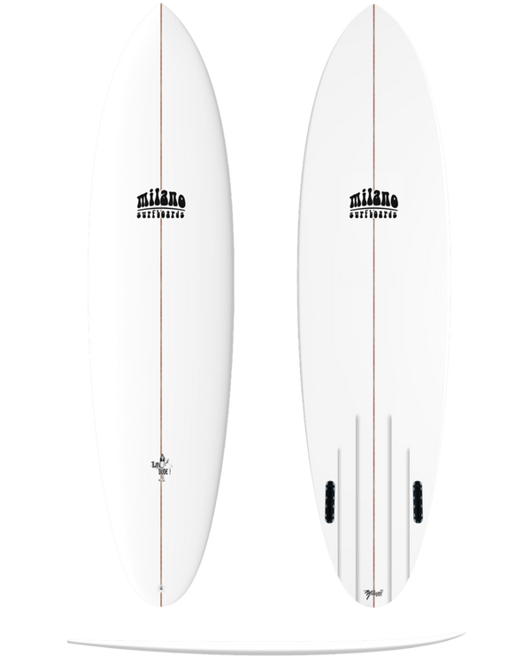 Tabla De Surf Twin Dude Milano Surfboards
